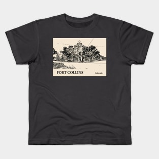 Fort Collins - Colorado Kids T-Shirt